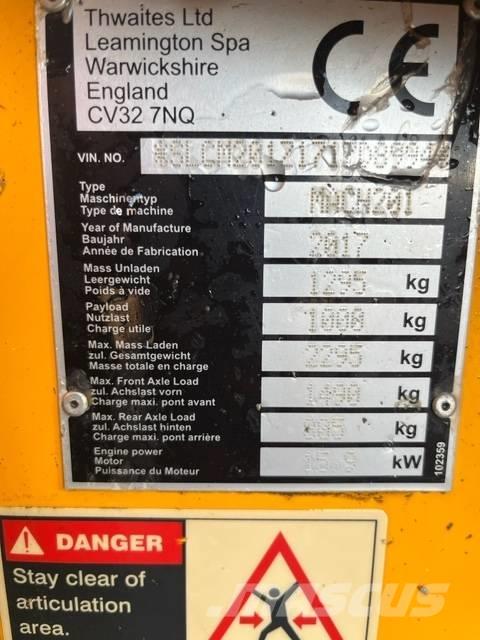 Thwaites Mach 201 Mini dumper