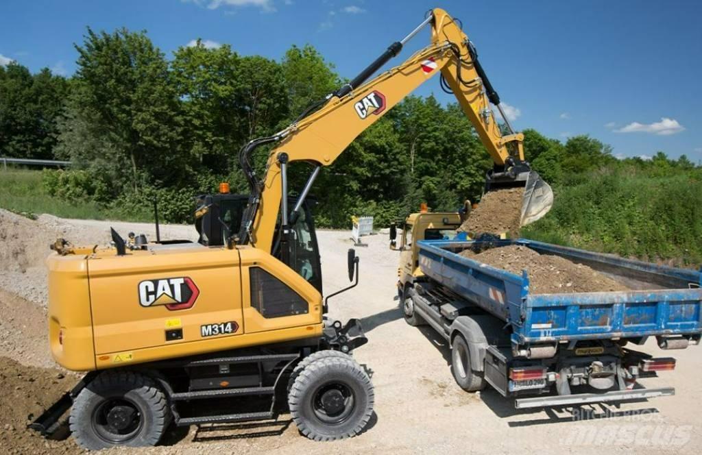 CAT M 314 UTHYRES Escavatori gommati