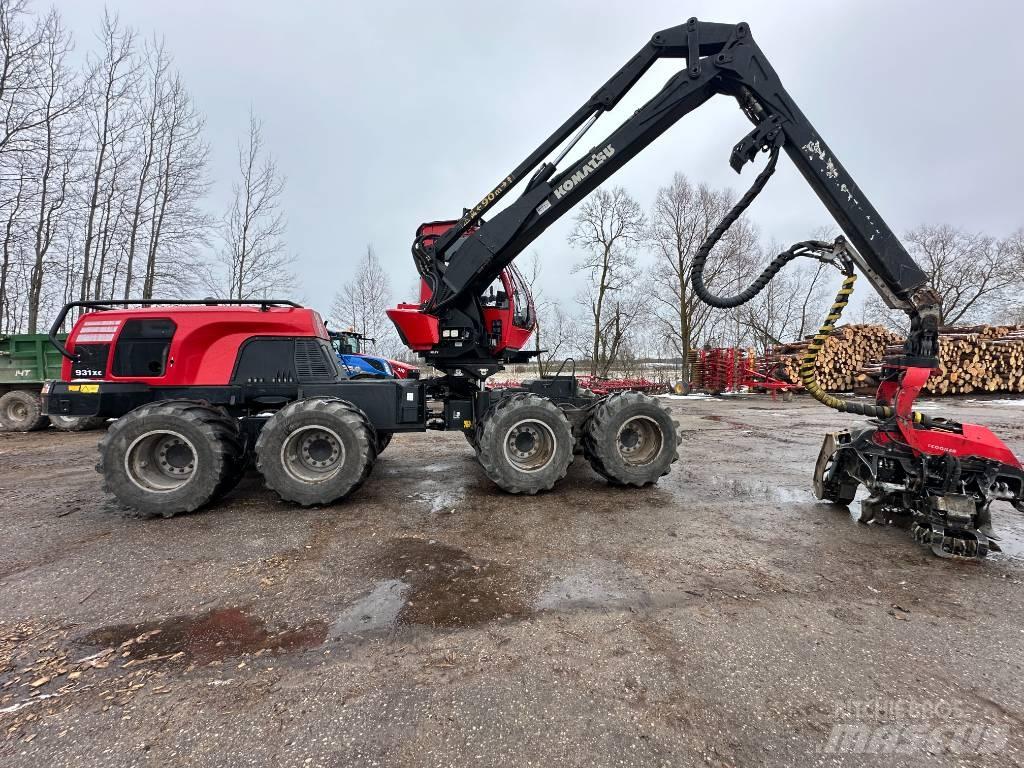 Komatsu 931 Abbattitrici, Disboscatrici