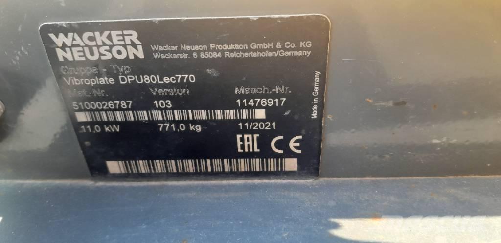 Wacker Neuson DPU 80 Vibratori