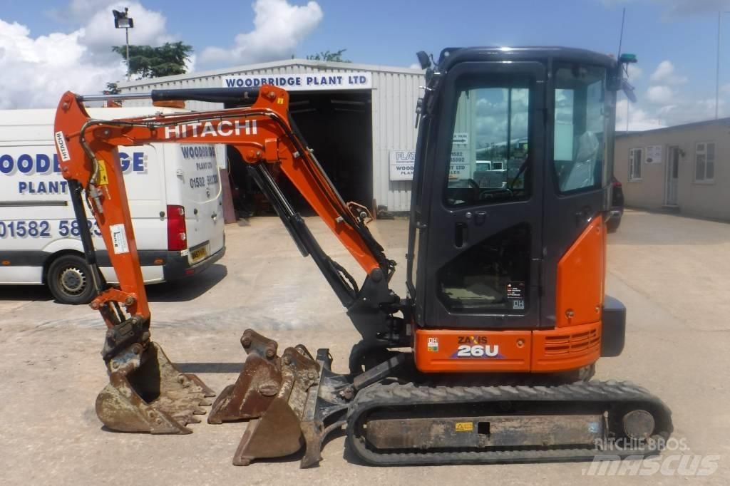 Hitachi ZX 26 U-6 Miniescavatori