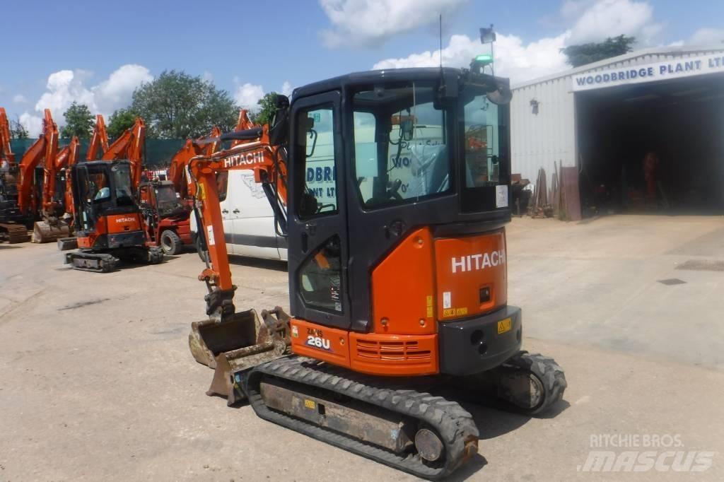 Hitachi ZX 26 U-6 Miniescavatori