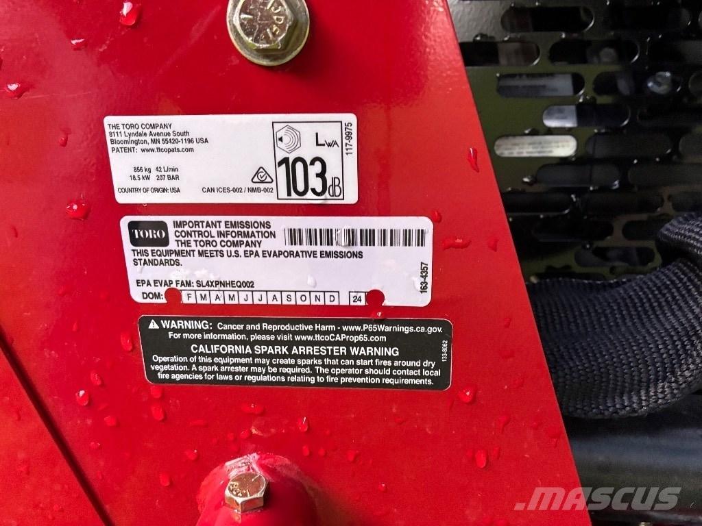 Toro TX427 Mini Pale Gommate