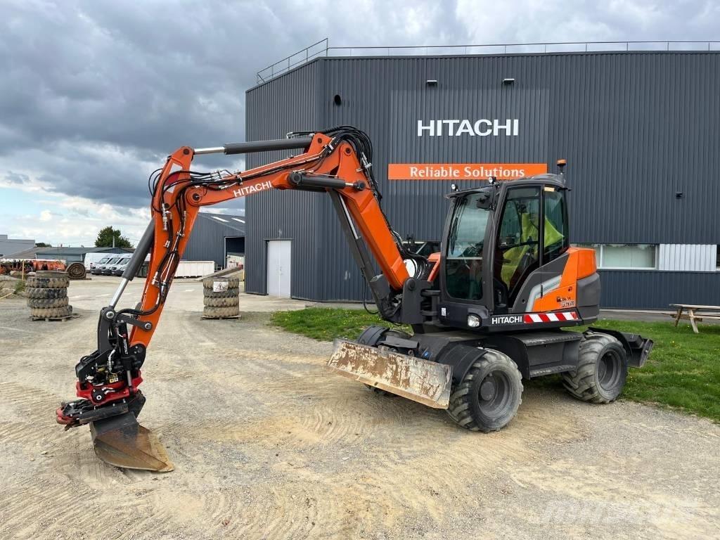 Hitachi ZX95W-7-2P Escavatori gommati