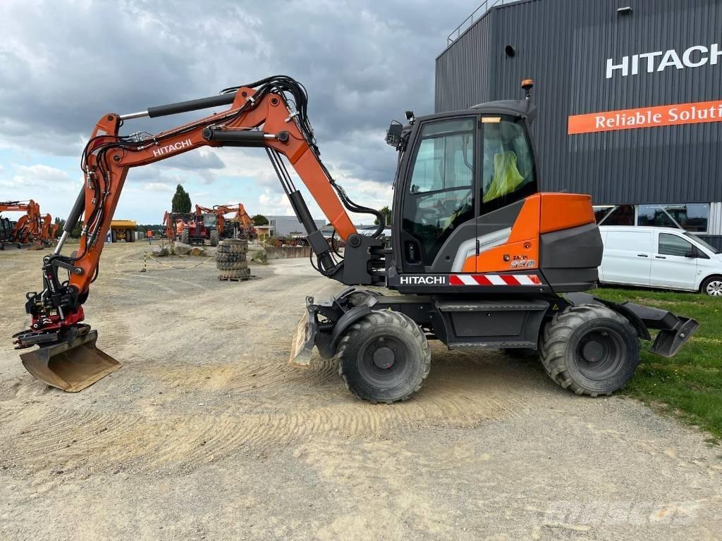 Hitachi ZX95W-7-2P Escavatori gommati