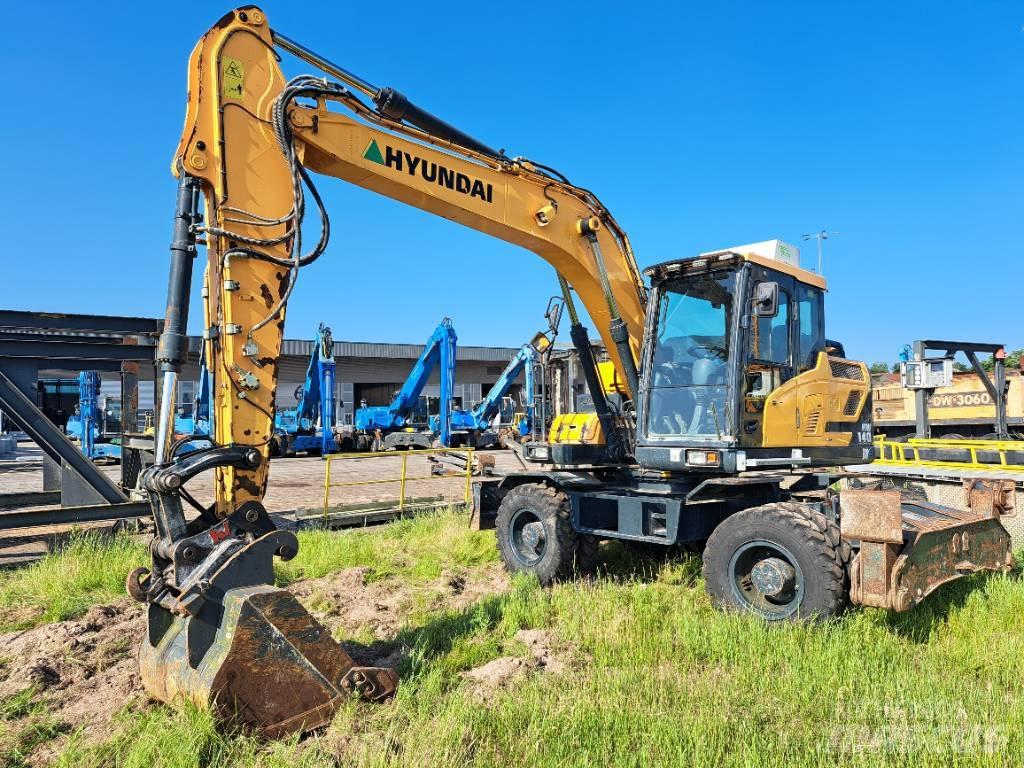 Hyundai HW140 Escavatori gommati
