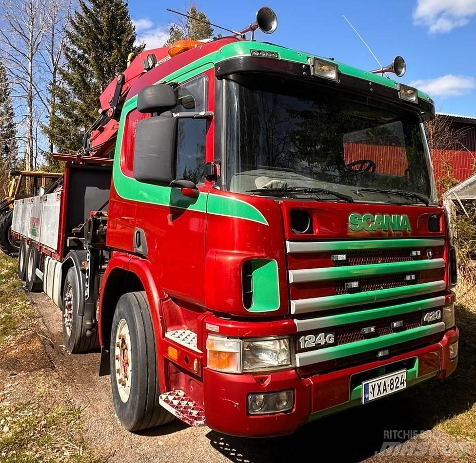 Scania P 124 GB Autogru