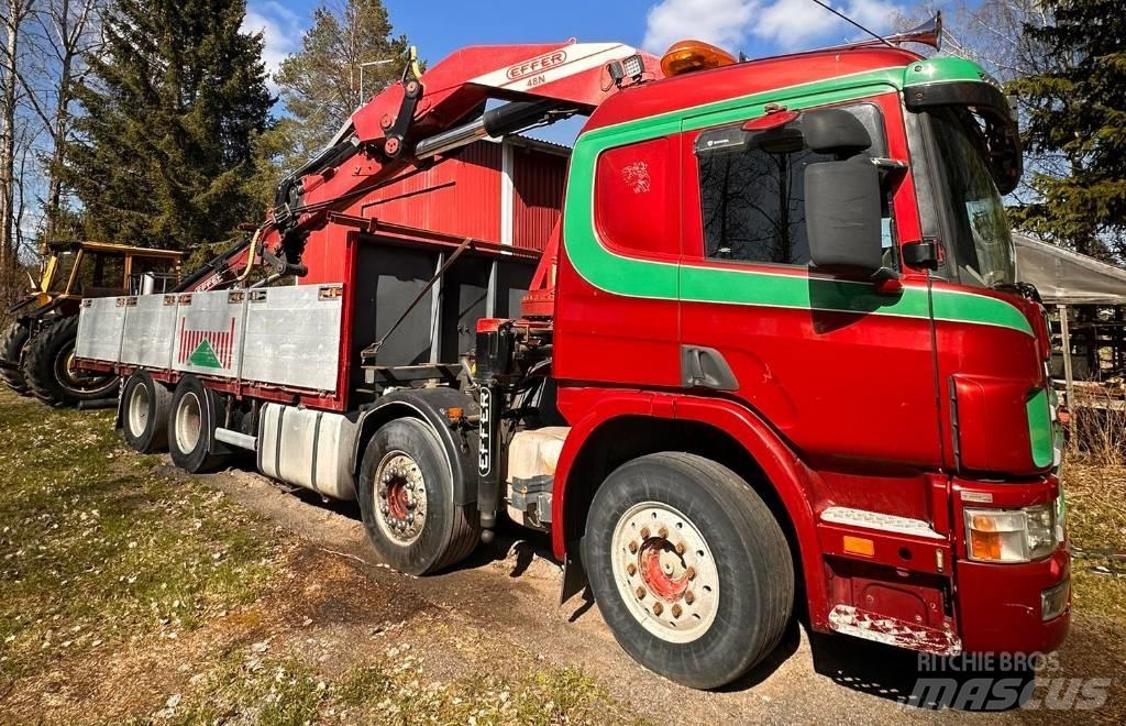 Scania P 124 GB Autogru