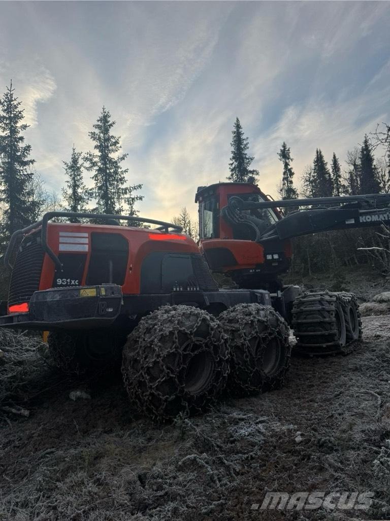 Komatsu 931 XC Abbattitrici, Disboscatrici