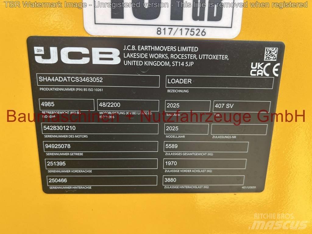 JCB 407 Klima -Demo- Pale gommate