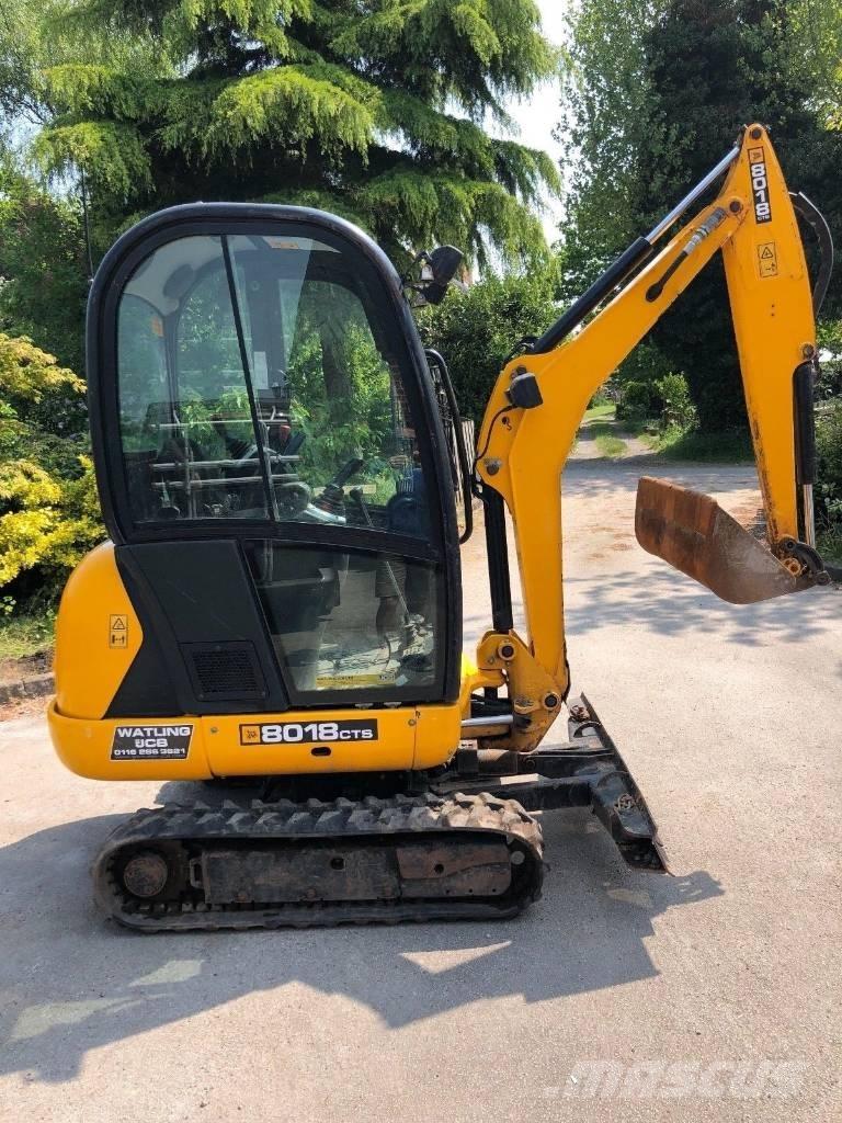 JCB 8018 CTS Miniescavatori