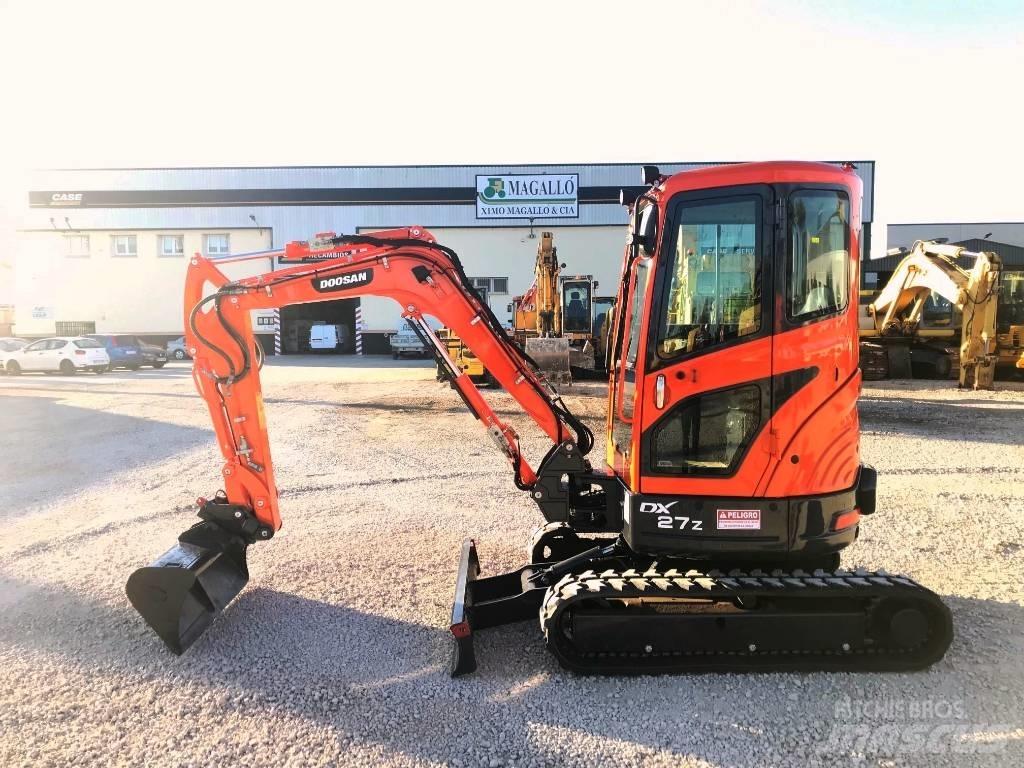 Doosan DX 27 Z Miniescavatori