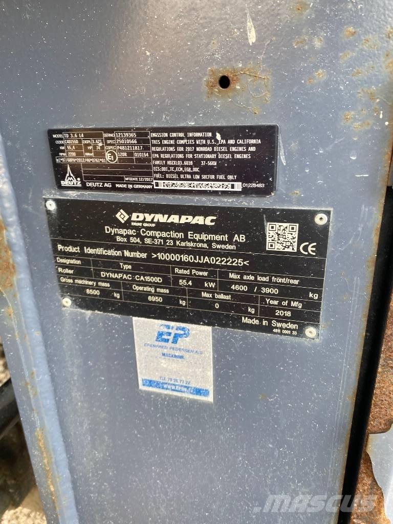 Dynapac CA 1500 D Altri rulli