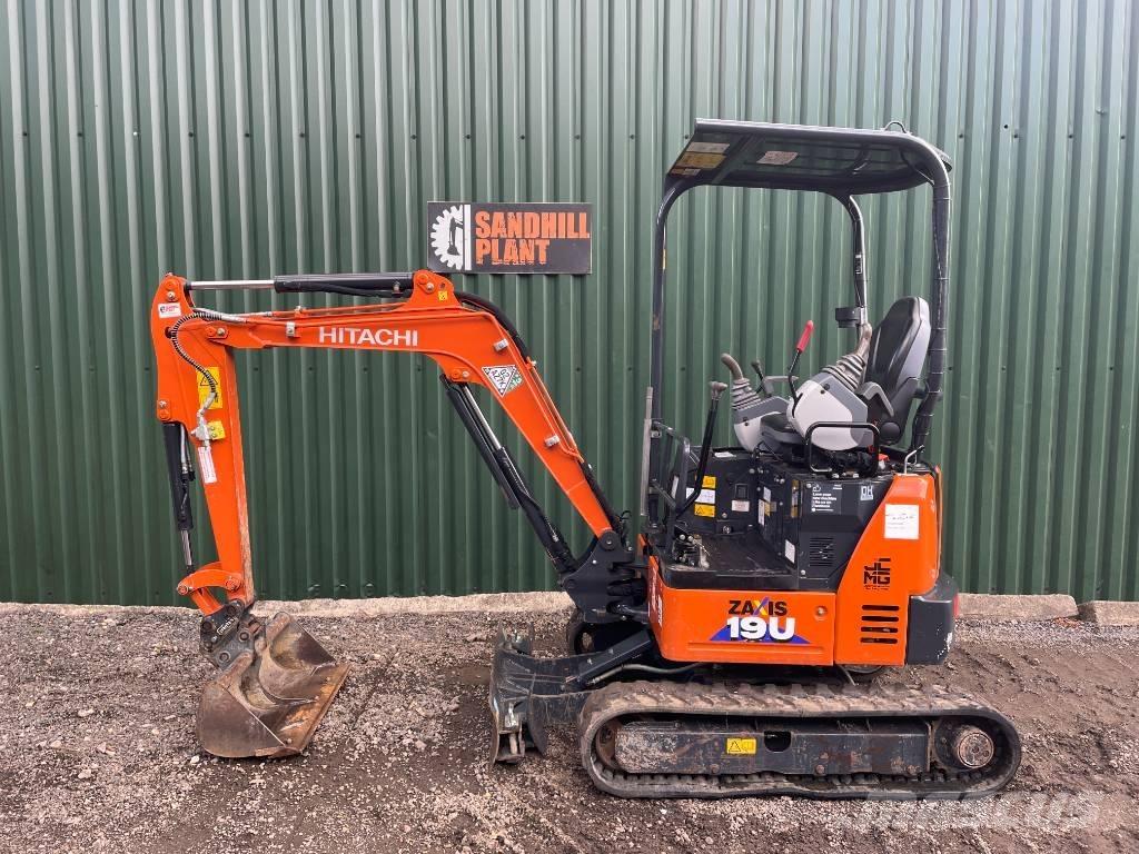 Hitachi ZX 19 U-6 Miniescavatori