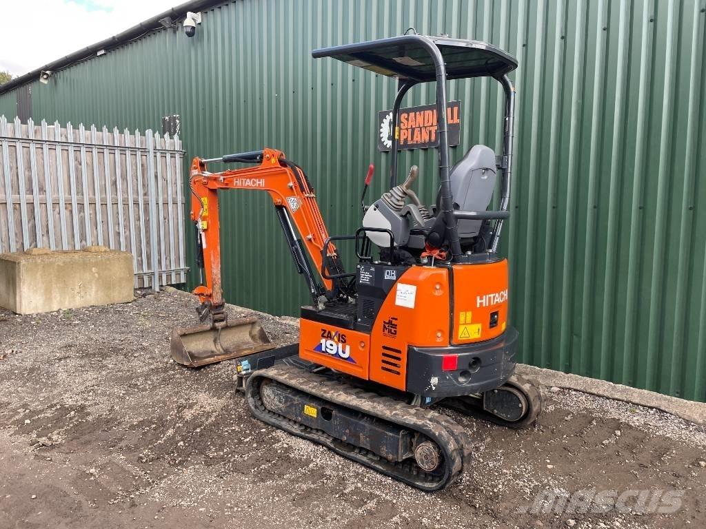 Hitachi ZX 19 U-6 Miniescavatori