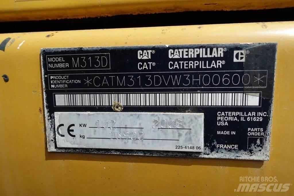 CAT M313 D Escavatori gommati