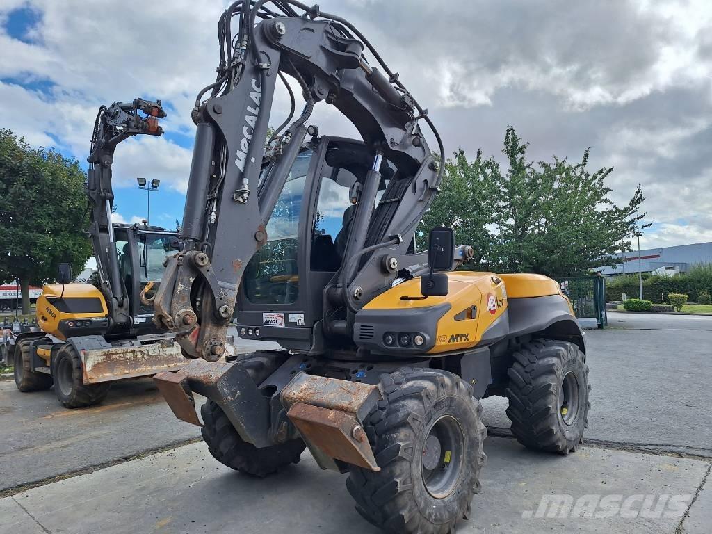 Mecalac 12 MTX Escavatori gommati