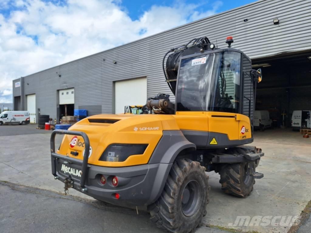 Mecalac 12 MTX Escavatori gommati