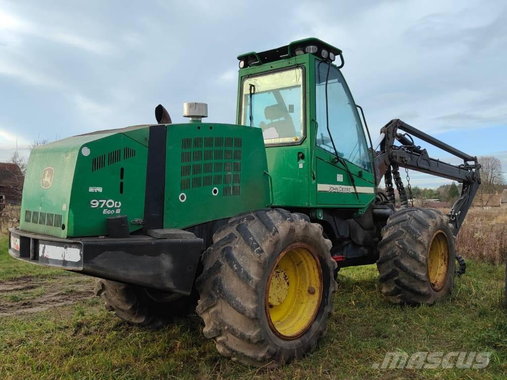 John Deere 970 D Abbattitrici, Disboscatrici