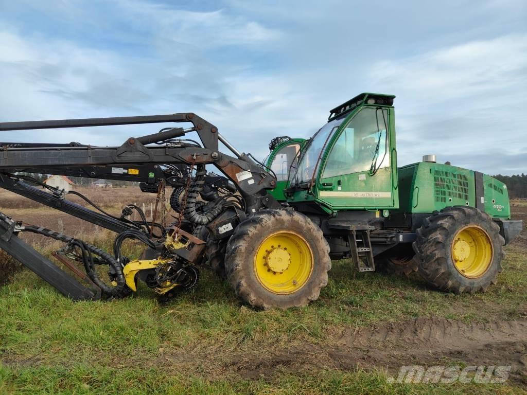 John Deere 970 D Abbattitrici, Disboscatrici