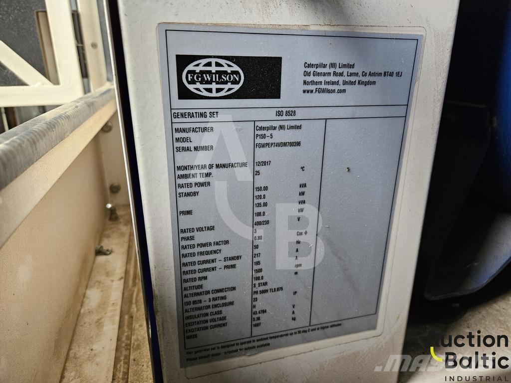 FG Wilson P150-5 Generatori diesel