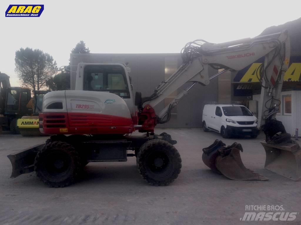 Takeuchi TB 295 W Escavatori gommati