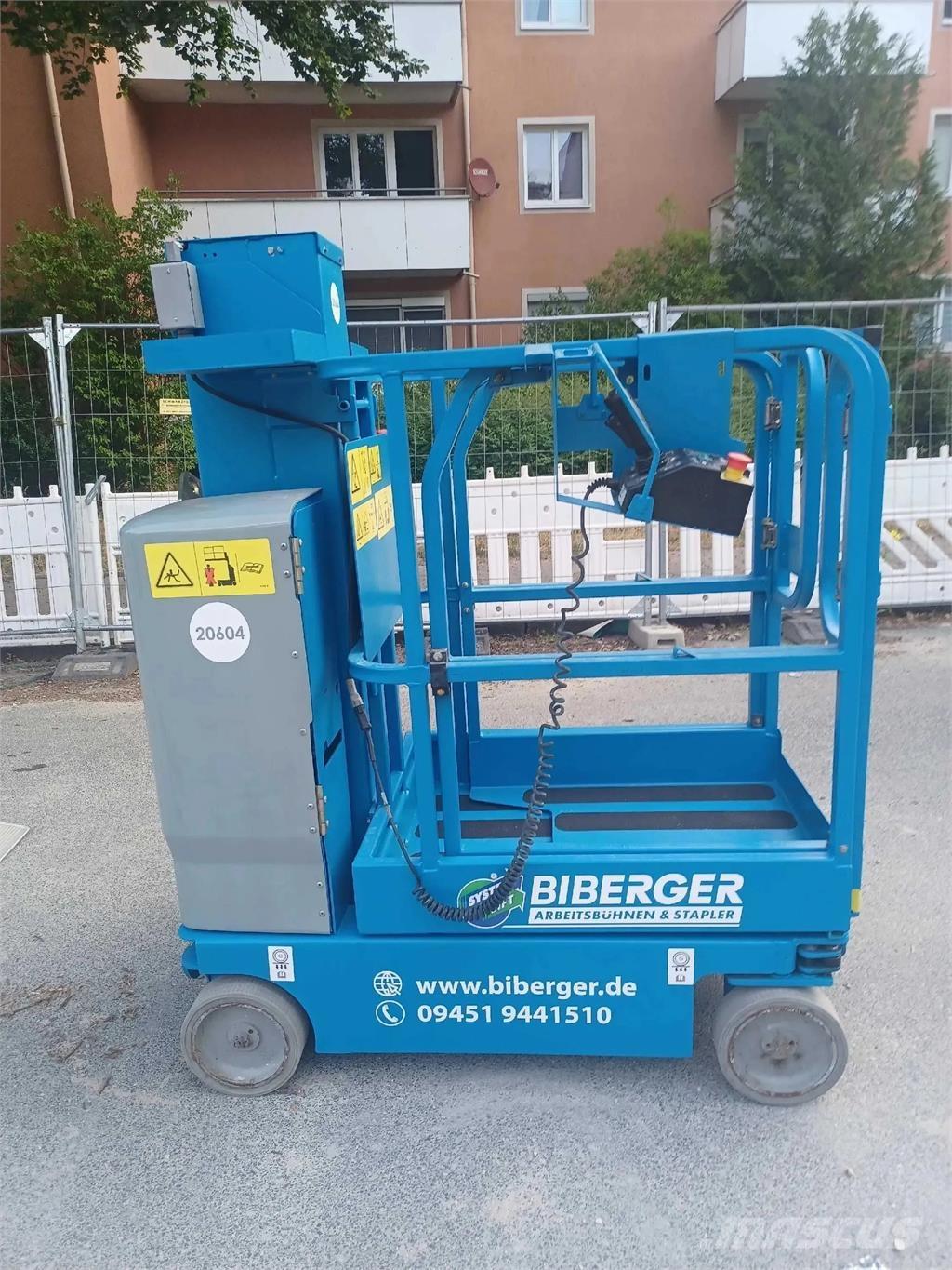 Genie GRC 12 Piattaforme cingolate, Piattaforme a ragno e Montacarichi