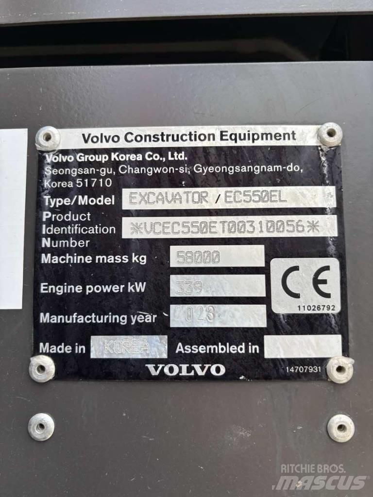 Volvo EC550EL Escavatori cingolati