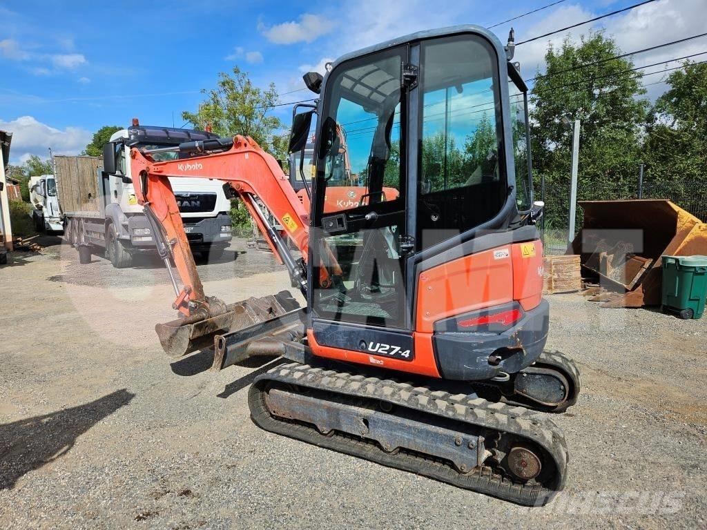 Kubota U 27 Miniescavatori