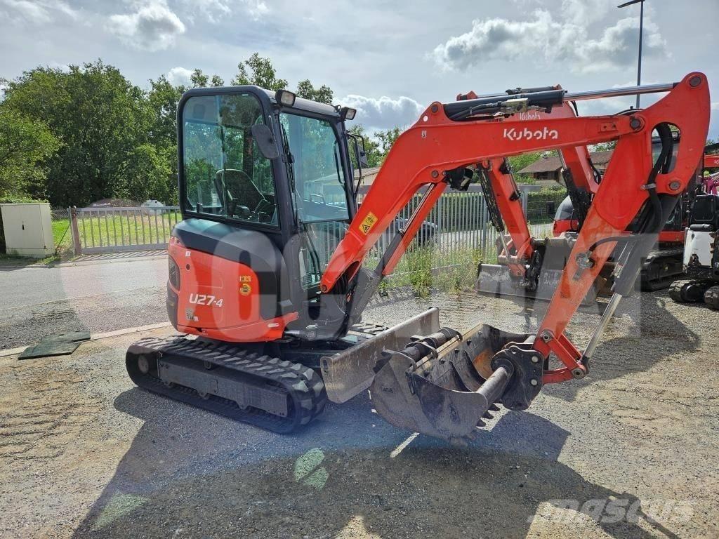 Kubota U 27 Miniescavatori