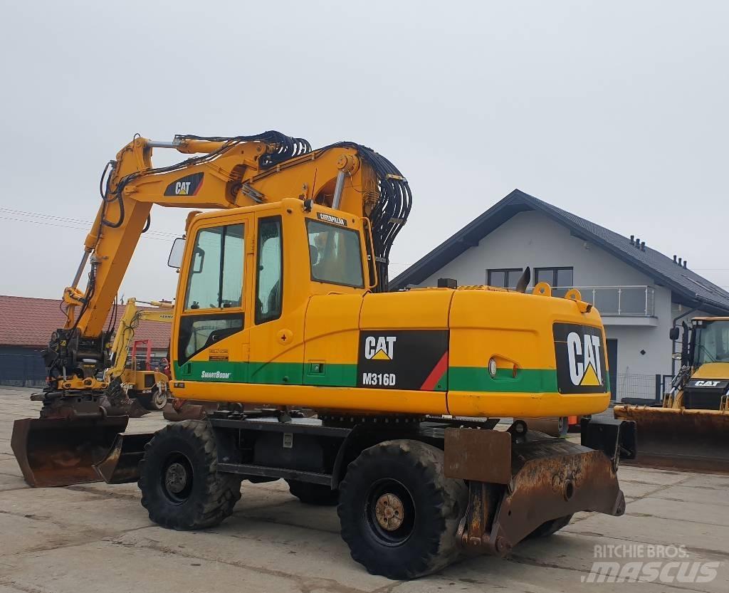 CAT M 316 D Escavatori gommati