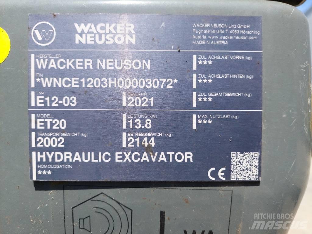 Wacker Neuson ET20 Escavatori cingolati