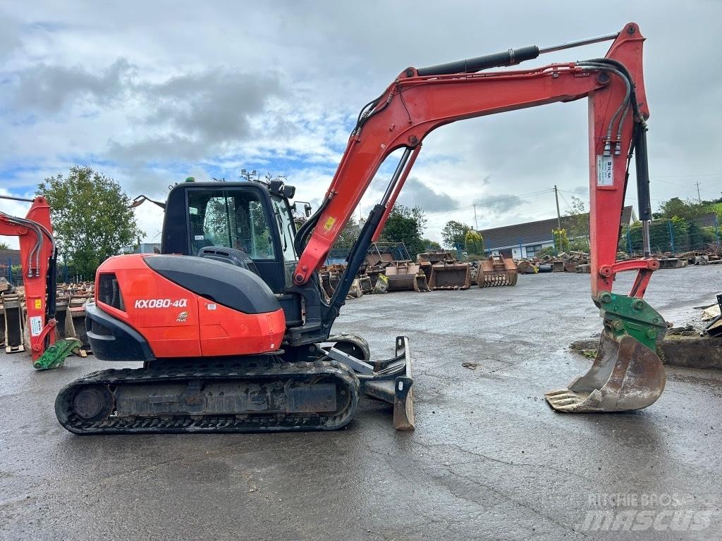 Kubota KX080-4 Escavatori medi 7t - 12t