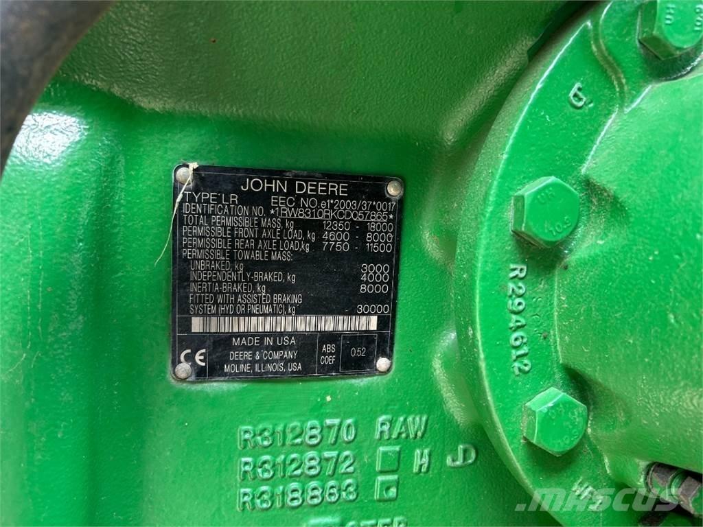 John Deere 8310R Trattori