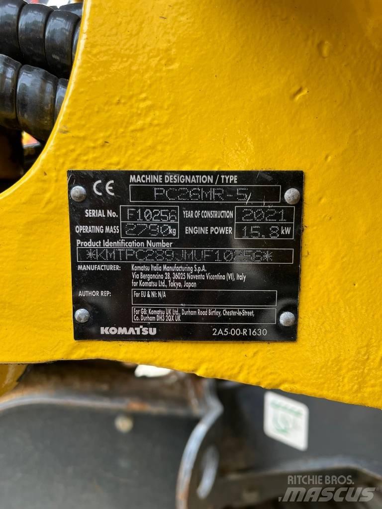 Komatsu PC26MR-5 Miniescavatori