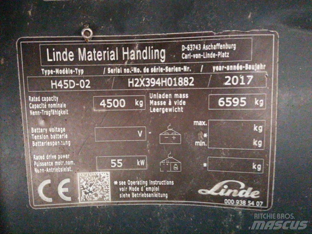 Linde H45D-02 Carrelli elevatori diesel