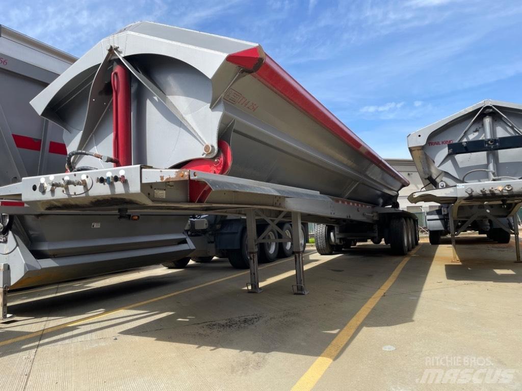  OSW 4 Axle Side Dump Rimorchi ribaltabili