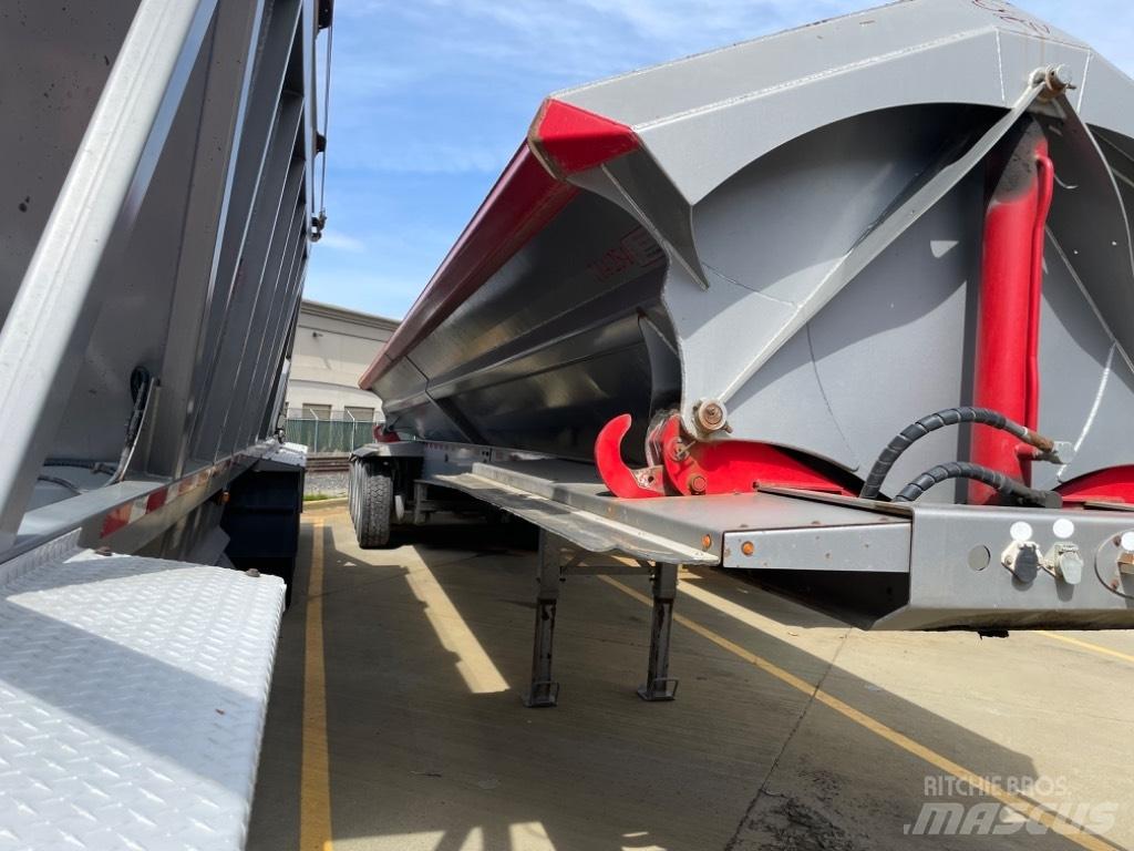  OSW 4 Axle Side Dump Rimorchi ribaltabili