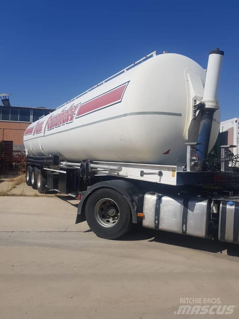 Fruehauf BENALU TC34 Semirimorchi cisterna