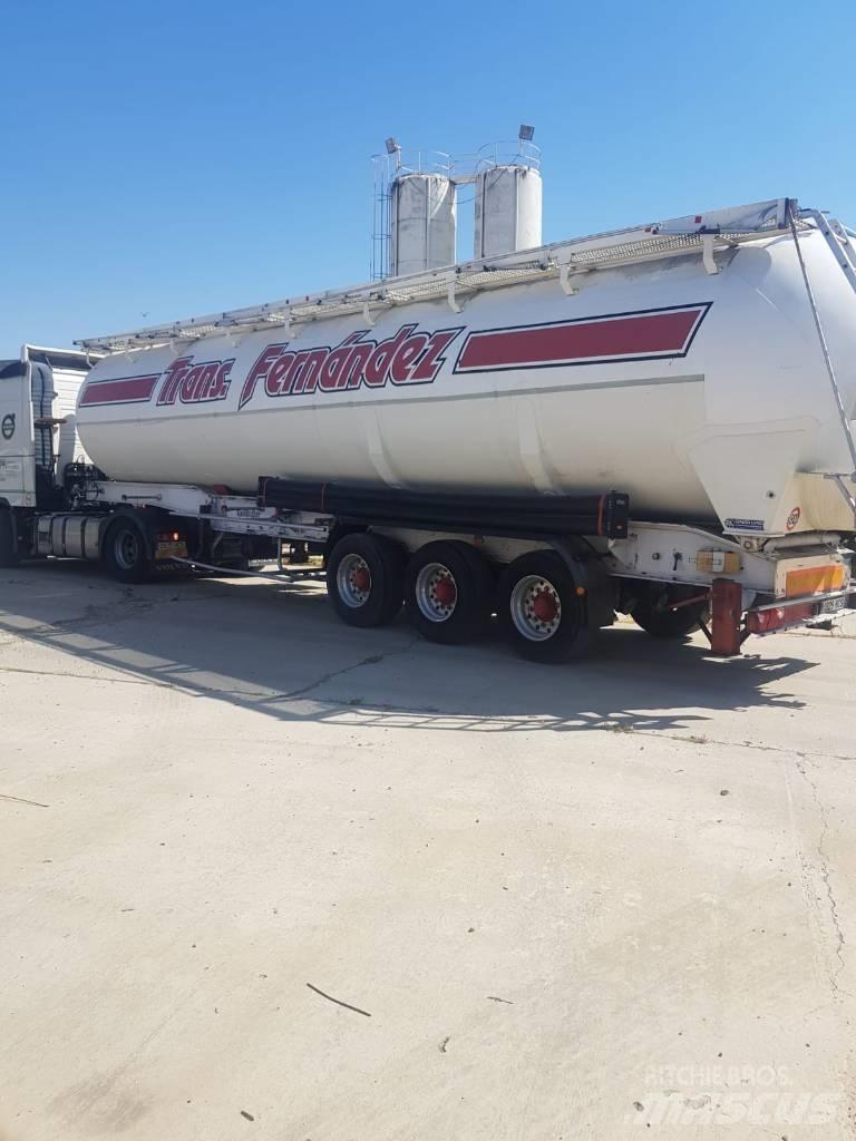 Fruehauf BENALU TC34 Semirimorchi cisterna