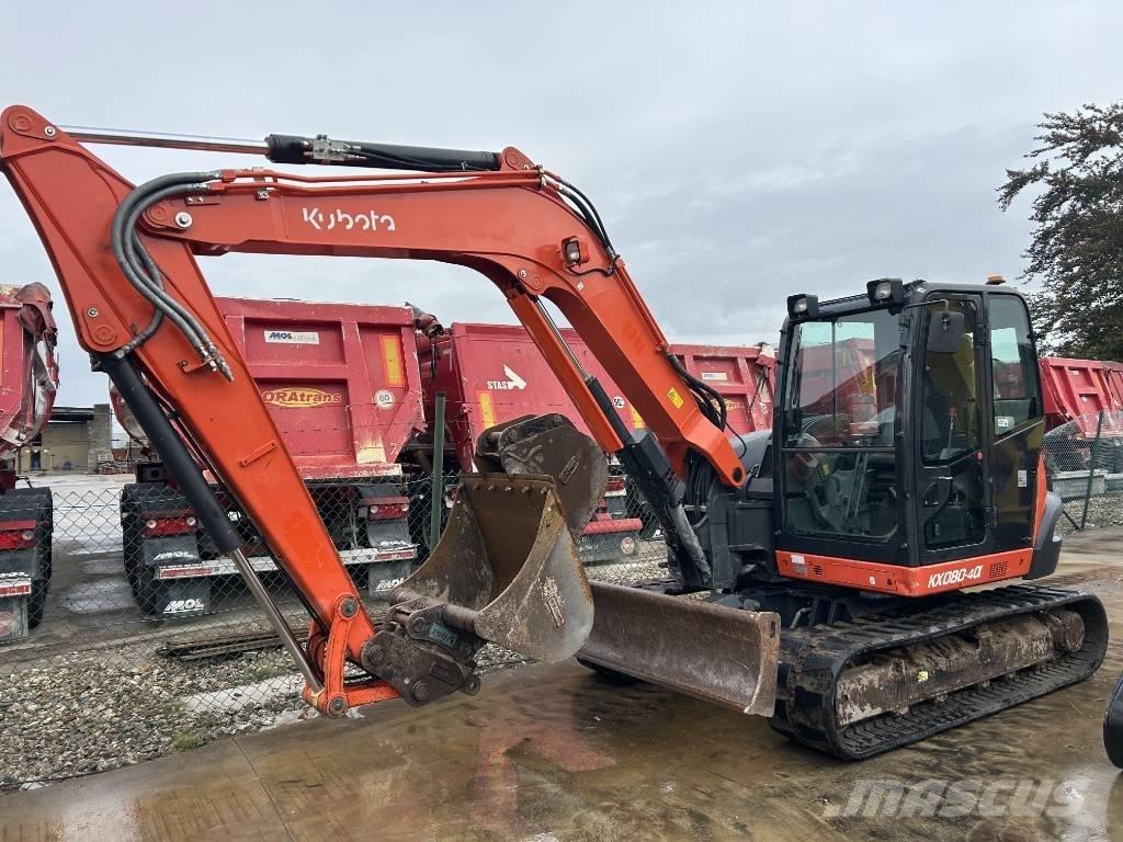 Kubota KX 080-4 Escavatori medi 7t - 12t