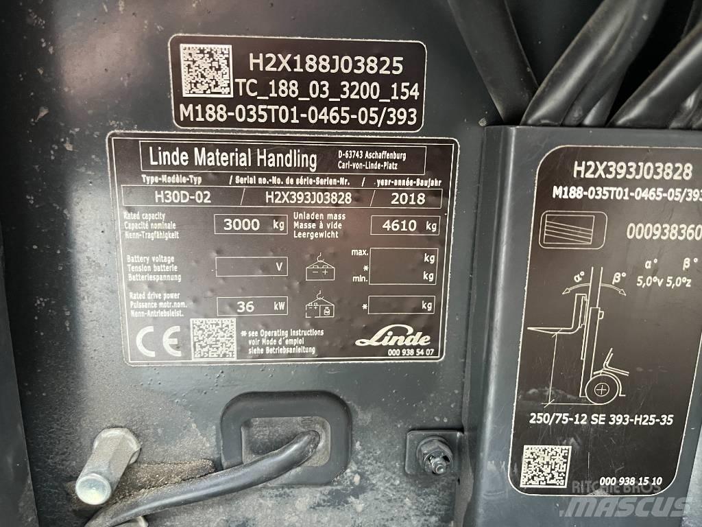 Linde H30D-02 Carrelli elevatori diesel