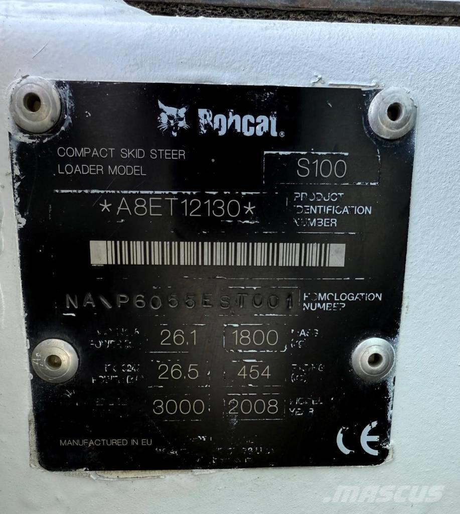 Bobcat S 100 Mini Pale Gommate