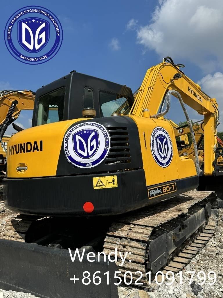 Hyundai 80-7 Escavatori cingolati