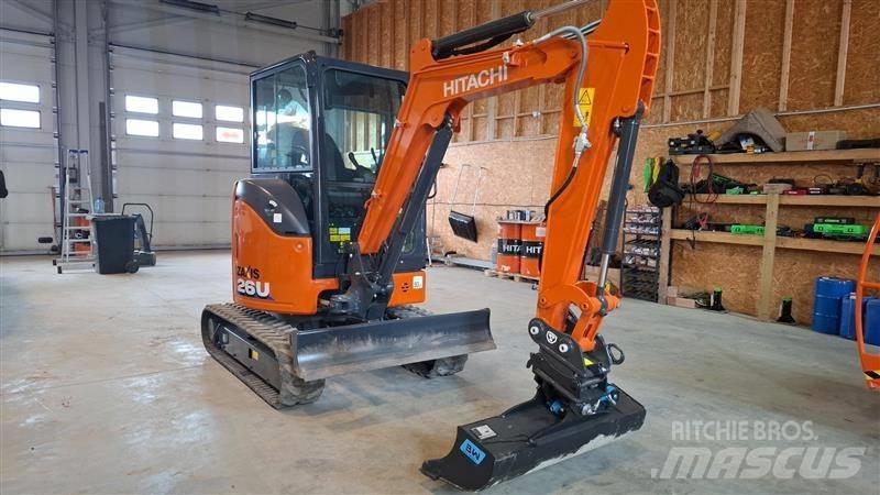Hitachi ZX 26 U-6 Miniescavatori