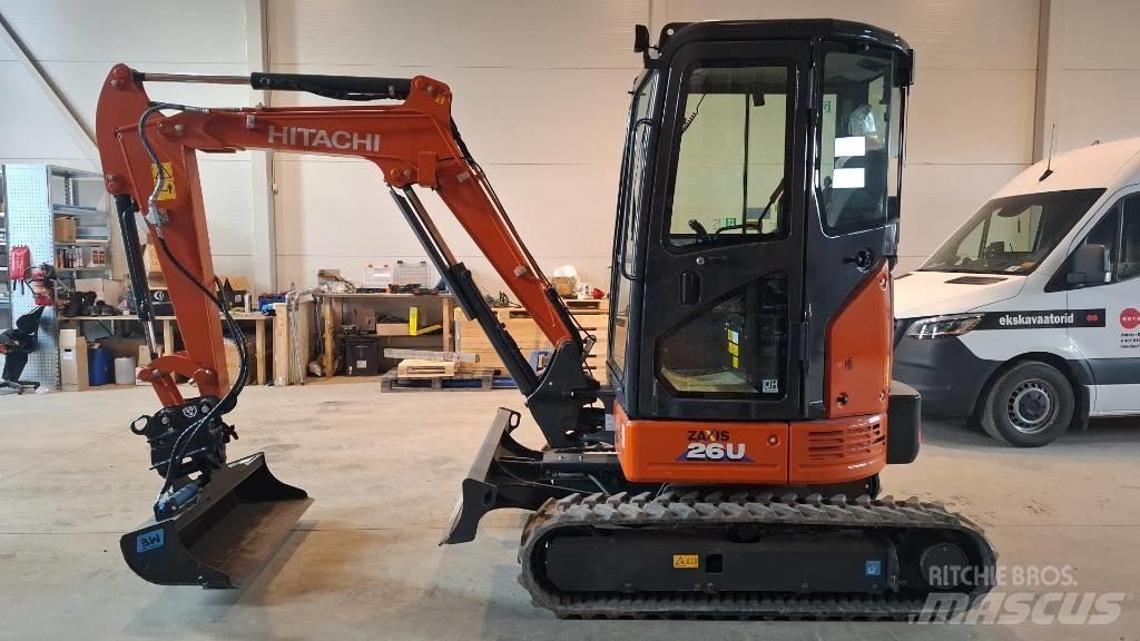 Hitachi ZX 26 U-6 Miniescavatori