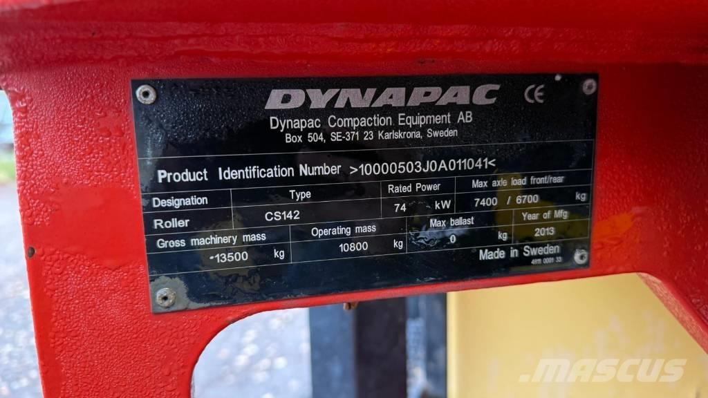 Dynapac CS 142 Rulli a doppio tamburo