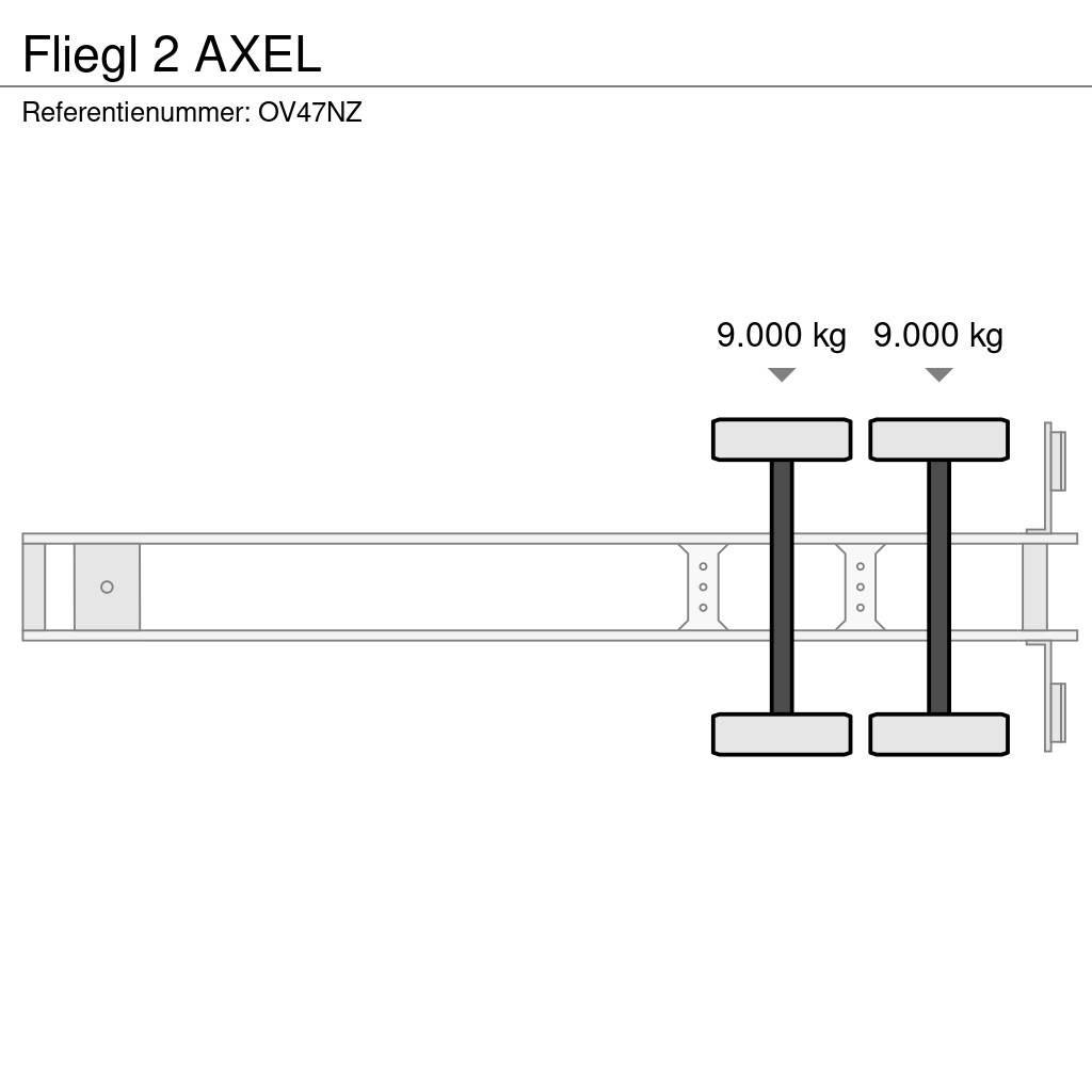 Fliegl 2 AXEL Semirimorchi Ribassati