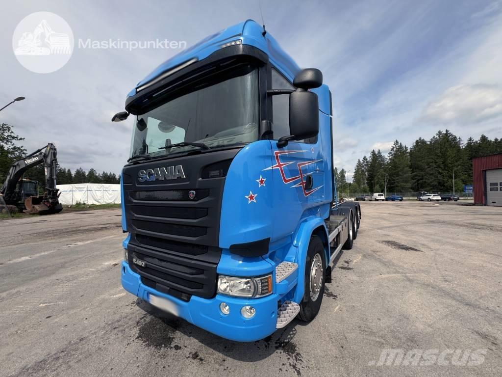 Scania R 490 LB Camion con gancio di sollevamento