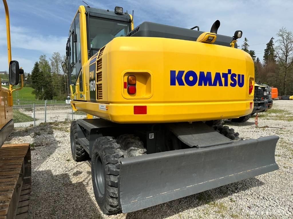 Komatsu PW 160-8 Escavatori gommati